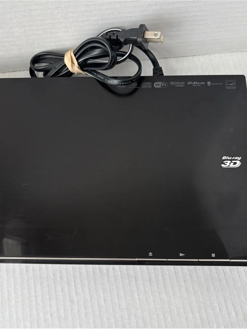 Sony BDP-S590 3D Blu-ray Player Full HD 1080p Built-in Wi-Fi Dolby No Remote